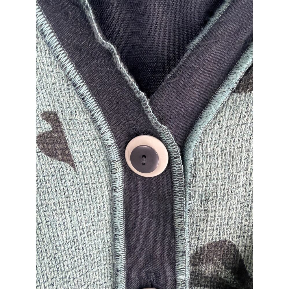 Vintage 90's A . Spence Green Button Up Jacket Tank Set #1035 Size XL - Picture 3 of 6